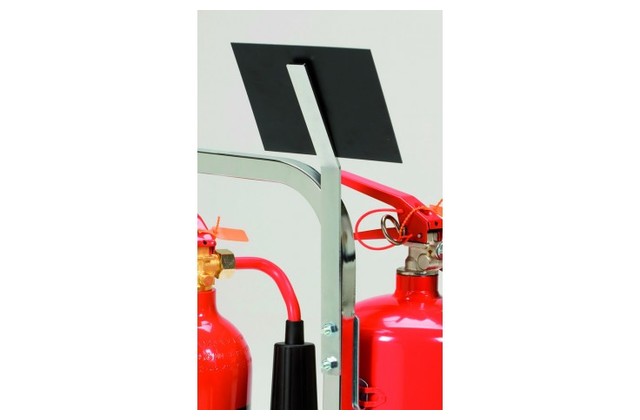 Metal Sign Bracket for Metal Fire Extinguisher Stand