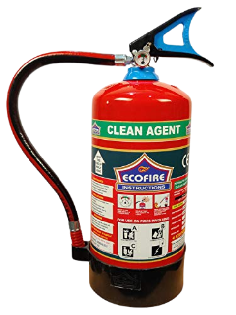 Eco Fire Clean Agent Type Fire Extinguisher In Capacity 4kg