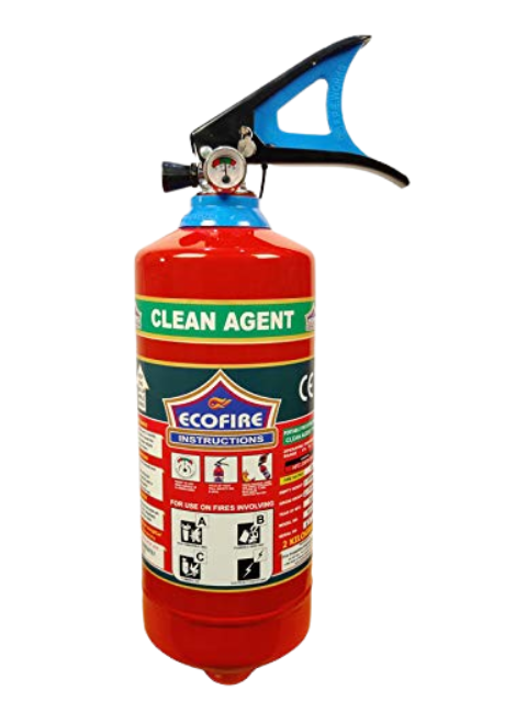Eco Fire Clean Agent Type Fire Extinguisher In Capacity 2 Kg